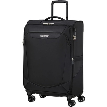 American Tourister Summerride Spinner M Exp ME7-09005 Black 70l