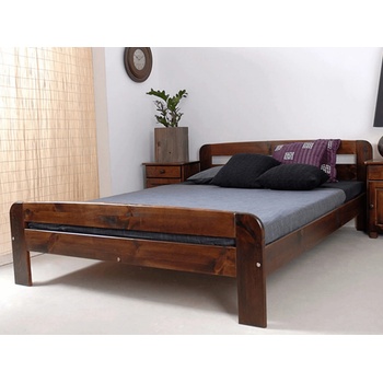 AMI Nábytek masiv Nastěnka ořech s roštem