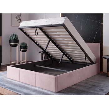 Ami Nábytek Top line 7 s úložným prostorem Růžový Velvet