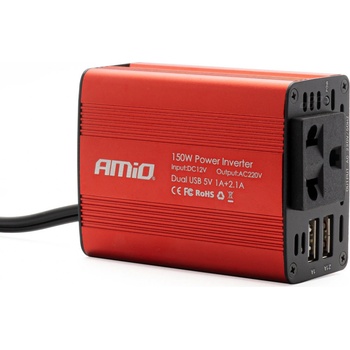 AMiO 12V/230V 150W/300W 2xUSB PI01