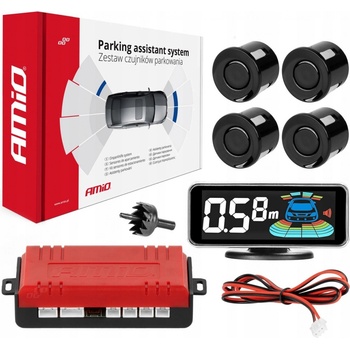 AMiO LED GRAF 3D černé 4ks