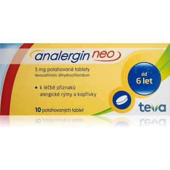 ANALERGIN NEO 5MG TBL FLM 10