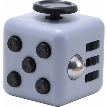 Antistresová kostka Fidget Cube šedá