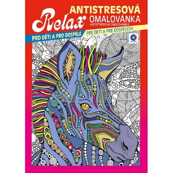 Antistresová omalovánka A4 Relax
