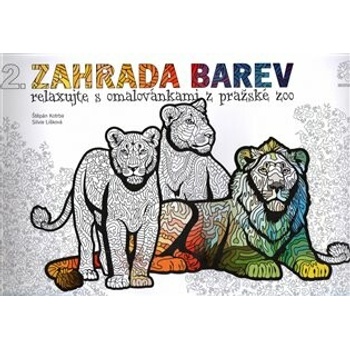 Antistresové omalovánky Zahrada barev II.