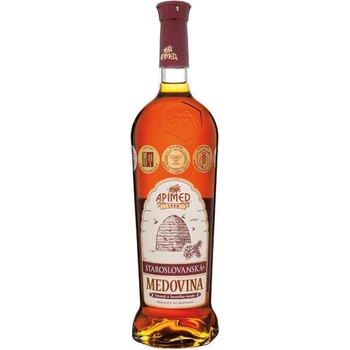Apimed Medovina Staroslovanská tmavá 13,5% 0,75 l