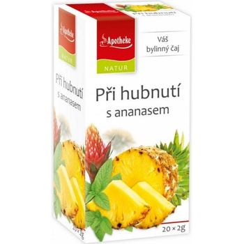 Apotheke Při hubnutí s ananasem čaj 20 x 1,5 g