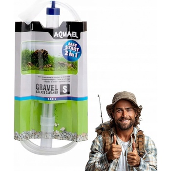 Aquael Gravel a Glass Cleaner S