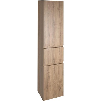 Aqualine ALTAIR vysoká skříňka s košem 40x184x31cm, pravá, dub emporio AI485R