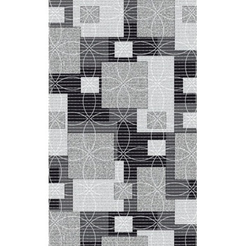 Aquamat koupelnová pěnová rohož 564-4 Mozaika šedá metráž 130 cm