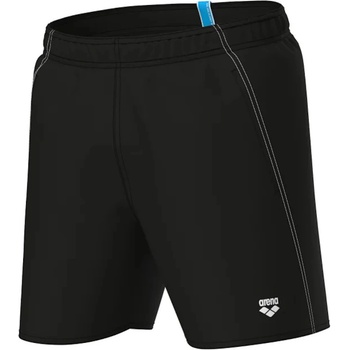 Arena Men's Fundamentals Beach Boxer R Black white