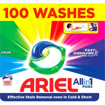 Ariel All-in-1 PODS kapsle na praní Color 100 PD