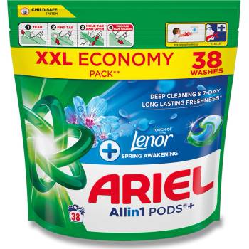 Ariel Plus+ Lenor Fresh Air kapsle na praní 38 PD