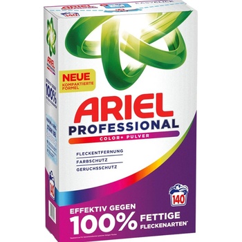 Ariel Professional XXL100% prací prášek na barevné prádlo 140 PD