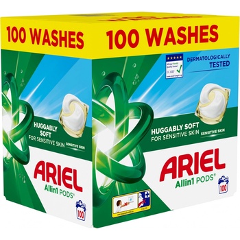 Ariel Sensitive All in1 kapsle na praní 100 PD