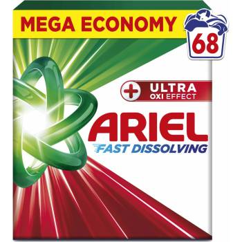 Ariel + Ultra Oxi Effect prací prášek 3,74 kg 68 PD