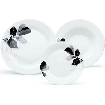 Arôme Home jídelní sada Lípa extra bílá 18 ks