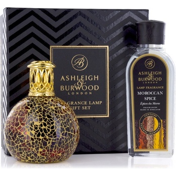 Ashleigh & Burwood Malá katalytická lampa GOLDEN SUNSET s vůní Moroccan Spice 250 ml - 11 x 8 cm