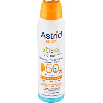 Astrid Sun Dětský neviditelný suchý sprej na opalování SPF50 150 ml