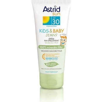 Astrid Sun Kids & Baby jemný krém na opalování SPF30 100 ml