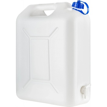 Automax kanystr plast na vodu s kohoutkem transparentní 20 l