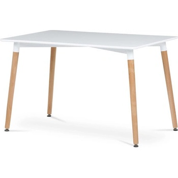 Autronic Jídelní stůl 120 x 80 cm DT-304 WT bílá