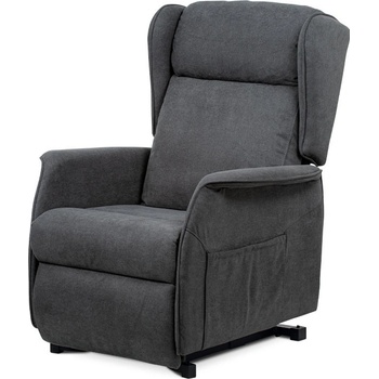 Autronic TV-1190 GREY2 relaxační s elektrickým polohováním látka šedé 1 motor 230V / 29V
