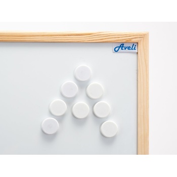 AVELI Set magnetů bílá
