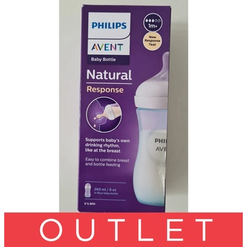 Avent Láhev Natural Response modrá 260 ml