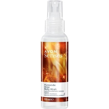 Avon Senses tělový sprej s vůní hřebíčku, kožených dřevin a mandarinky 100 ml
