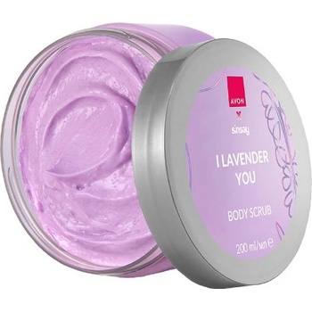 Avon Sinsay tělový peeling s levandulí 200 ml