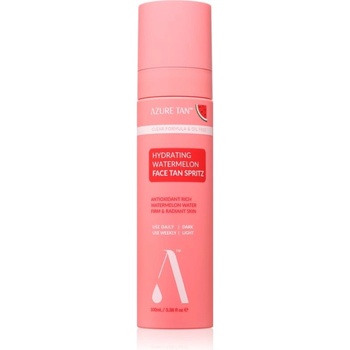 Azure Tan Hydrating Watermelon Face Tan Spritz Pleťová mlha pro postupné opalování obličeje 100 ml
