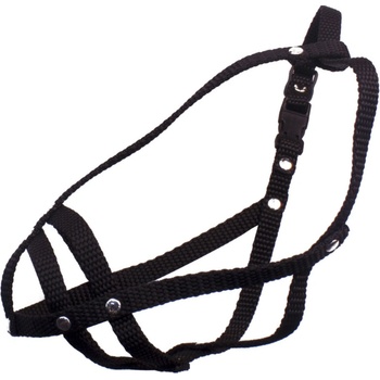 B & F Náhubek pletený francouzský buldoček kožený č.7