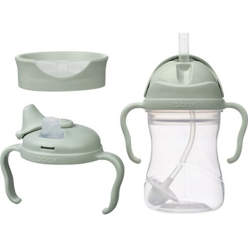 B.box Univerzální sada na pití 3v1 240 ml Zelená