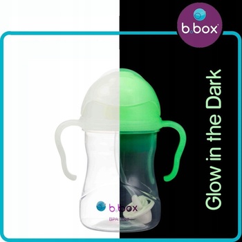 b.box hrneček s brčkem glow in the dark 240 ml