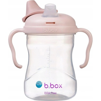 b.box hrneček s pítkem světle růžový 240 ml
