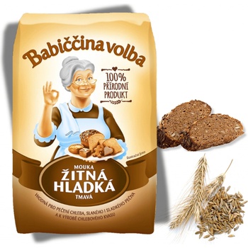 Babiččina volba mouka žitná chlebová 1kg