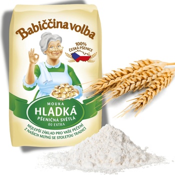 Babiččina volba pšeničná mouka hladká, 1kg
