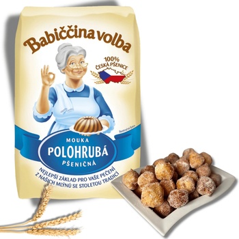 Babiččina volba pšeničná mouka polohrubá 1 kg