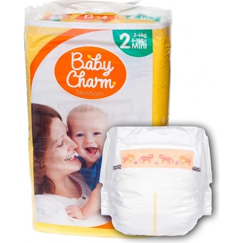 Baby Charm Super Dry Flex2 Mini 3-6 kg 46 ks