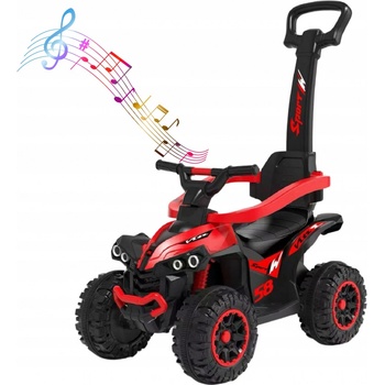 Baby Mix Mega s vodící tyčí červené