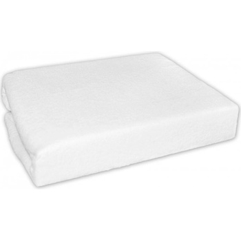 Baby Nellys Froté prostěradlo 75 x 35 bílé