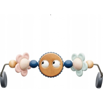 BabyBjörn Hračka na lehátko očička Googly eyes Pastel - dřevená