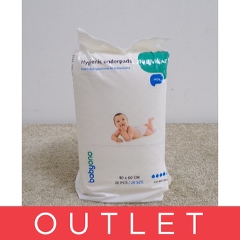 BabyOno Hygienická podložka na přebalování 20 ks 40 x 60