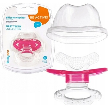 BabyOno silikonové 1008 růžová