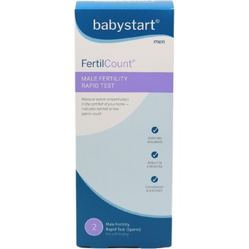 Babystart FertilCount Test mužské plodnosti 2 ks