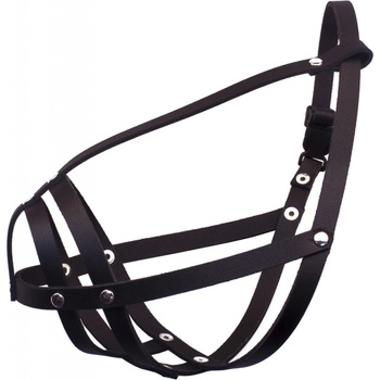 BAFPET Kožený náhubek pletený č. 0 14 cm 5 cm 26 - 32 cm