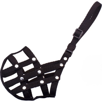 BAFPET Popruhové náhubky pletené 14 cm 5 cm 26 - 32 cm