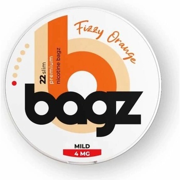 Bagz FIZZY ORANGE Pomerančová limonáda 4 mg 22 sáčků