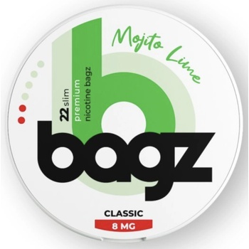 Bagz MOJITO LIME Mojito a limetka 8 mg 22 sáčků
